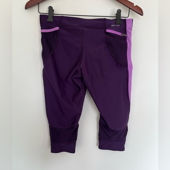 Nike Purple Athletic Leggings size small - Picture 3 of 6